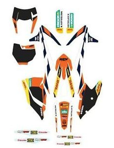 Kit graphics FACTORY EXC  2016-2017
