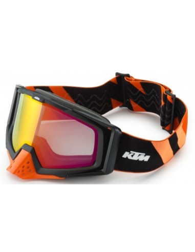 Masque orange/noire Racing OS