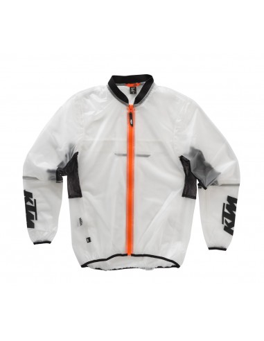 Transparent waterproof raincoat KTM