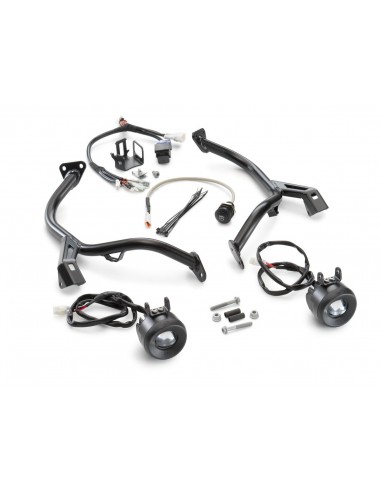 Mounting kit, supplementary headlight